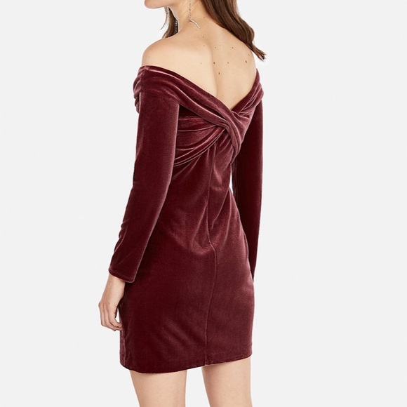 BNWT Express Velvet Party Dress sz XL - Picture 2 of 5